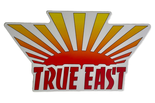 White Full Color Vinyl Sticker - 3.25" x 6"